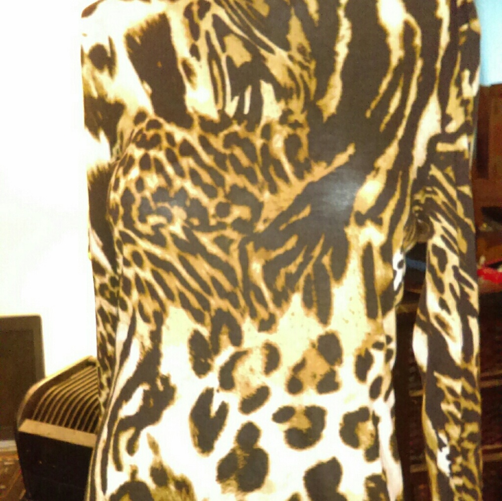 INC Animal Print Shirt